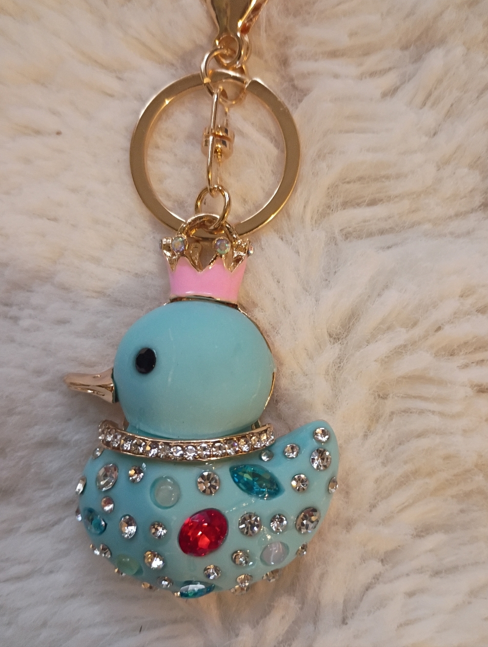 Jeweled Duck Keychain - Picture 2 of 5